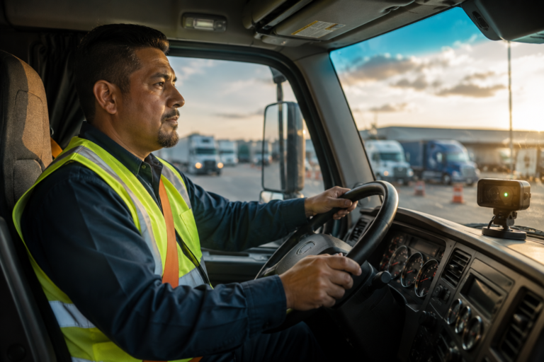 Alert truck driver using in-cab fatigue monitoring technology, Key Safety LLC